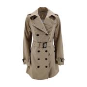 Save The Duck Trench Coats Beige, Dam