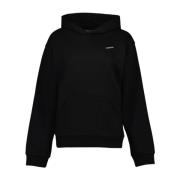 Coperni Oversize Sweatshirt med Logo Print Black, Dam