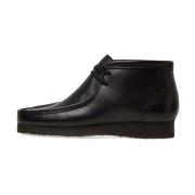 Clarks Wallabee boot läder Black, Herr