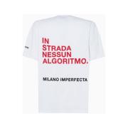 Iuter Milano Imperfecta Crew Neck T-Shirt White, Herr