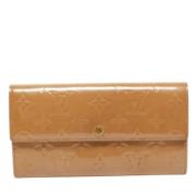 Louis Vuitton Vintage Pre-owned Laeder plnbcker Beige, Dam