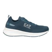 Emporio Armani EA7 Stiliga Bekväma Sneakers Blue, Herr