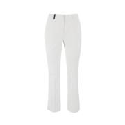 Peserico Wide Trousers White, Dam