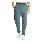 Emporio Armani EA7 Logo Sweatpants med Dragsko Stängning Green, Herr