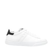 Hogan Vita Läder Sneakers med Blå Detaljer White, Herr