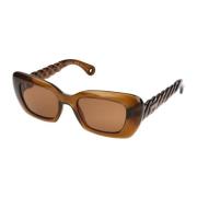 Lanvin Stiliga solglasögon Lnv646S Brown, Dam