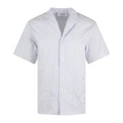 Thom Browne Short Sleeve Shirts White, Herr