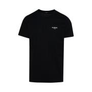 Balmain Flockad T-shirt Black, Herr
