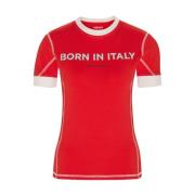 Borgo Fiorano Rosso T-shirt Red, Dam