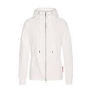 Borgo Vit Zip Hoodie från Cremona White, Herr