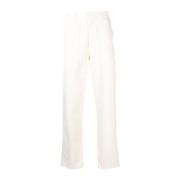 Palmes Straight Trousers White, Herr