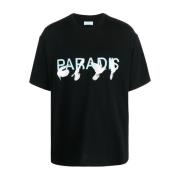 3.Paradis Svarta T-shirts och Polos Black, Herr