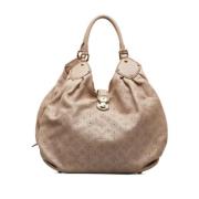 Louis Vuitton Vintage Pre-owned Laeder louis-vuitton-vskor Beige, Dam