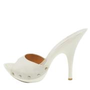 Giuseppe Zanotti Pre-owned Pre-owned Laeder sandaler White, Dam