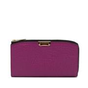 Burberry Vintage Pre-owned Laeder plnbcker Purple, Dam