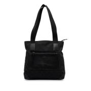 Gucci Vintage Pre-owned Canvas totevskor Black, Dam