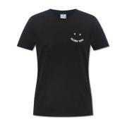 PS By Paul Smith T-shirt med logotyp Black, Dam