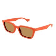 Gucci Stiliga solglasögon för att höja din stil Orange, Unisex