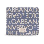Dolce & Gabbana Hopfällbar plånbok Blue, Herr