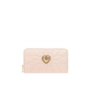 Dolce & Gabbana Vadderad plånbok Pink, Dam