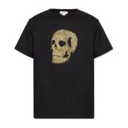 Alexander McQueen Skull T-shirt Black, Herr