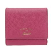 Gucci Vintage Pre-owned Läder plnbcker Pink, Dam