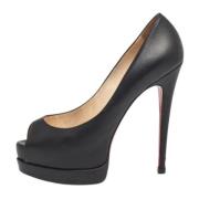 Christian Louboutin Pre-owned Pre-owned Laeder klackskor Black, Dam