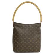 Louis Vuitton Vintage Pre-owned Canvas louis-vuitton-vskor Brown, Dam