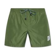 Dolce & Gabbana Badshorts med logotyp Green, Herr