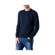 Armani Exchange Blå Långärmad Sweatshirt Blue, Herr