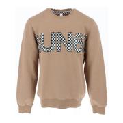 Sun68 Beige Print Sweatshirt Beige, Herr