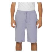 Lee Lila Bomullssnörade Shorts Purple, Herr