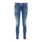 Dsquared2 Jennifer Stretch Denim Jeans Blue, Dam