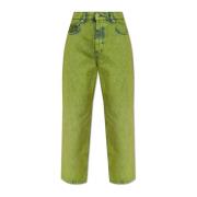 Marni Mamma jeans Green, Dam