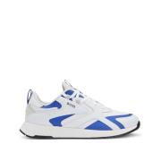 Hugo Boss Titanium Runner Sneakers i Open White White, Herr