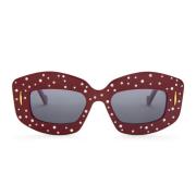 Loewe Starry Night Cat-Eye Solglasögon Red, Dam