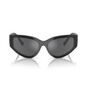 Tiffany Sofistikerade solglasögon med ikoniskt hjärtdesign Black, Dam