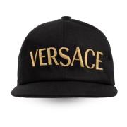 Versace Baseball cap with logo Black, Herr