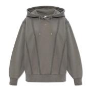 Adidas Originals Hoodie med logotyp Gray, Dam