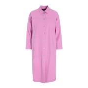 Bitte Kai Rand Skjortklänning med Geometriska Detaljer Lila Pink, Dam