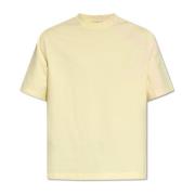Burberry Rutig T-shirt Yellow, Herr