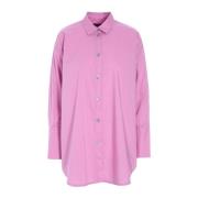 Bitte Kai Rand Core Cotton Oversized Skjorta Lila Pink, Dam