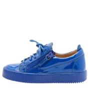 Giuseppe Zanotti Pre-owned Pre-owned Laeder sneakers Blue, Dam