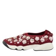 Dior Vintage Pre-owned Mesh sneakers Red, Dam