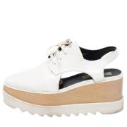 Stella McCartney Pre-owned Pre-owned Tyg sneakers White, Dam