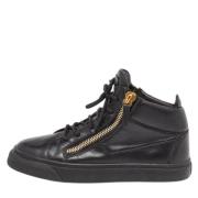 Giuseppe Zanotti Pre-owned Pre-owned Laeder sneakers Black, Dam