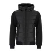 Mackage Frank Sweatshirt i Svart Bomullsblandning Black, Herr