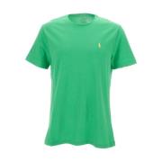Polo Ralph Lauren Gröna T-shirts och Polos med Broderad Logotyp Green,...