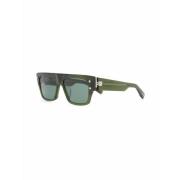 Balmain Gröna solglasögon för vardagsbruk Green, Unisex