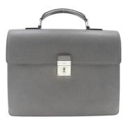 Louis Vuitton Vintage Pre-owned Laeder handvskor Gray, Dam